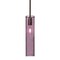 Besa Lighting Juni 16 Stem Pendant, Plum Bubble, Bronze, 1x60W Incandescent 1TT-JUNI16PL-BR - alternate 1